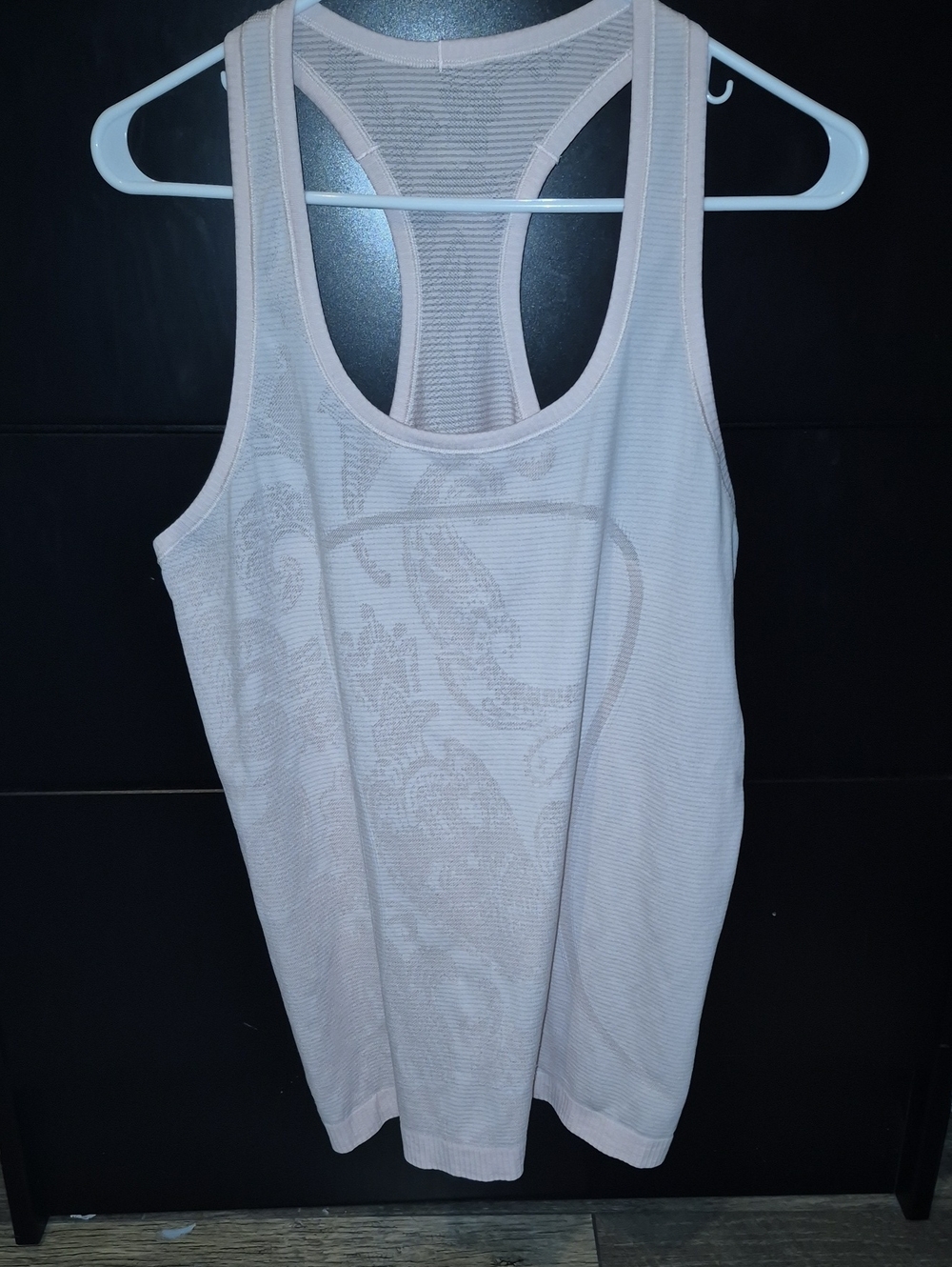 🍋 Lululemon Run: Swiftly Tech Racerback * Paisley Heathered Pretty Pink Size 10